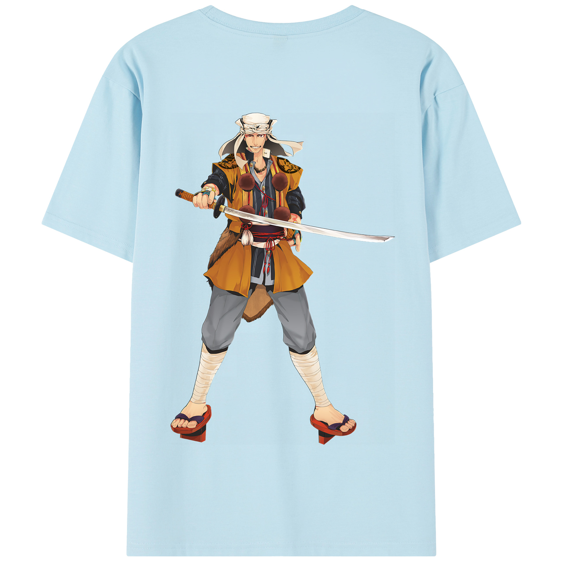 （画像用） 刀剣乱舞 Touken Ranbu 綿100％半袖Tシャツ（背面プリント）
